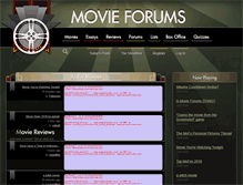 Tablet Screenshot of movieforums.com